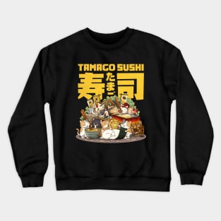 Cat Tamago Sushi Workshop Crewneck Sweatshirt